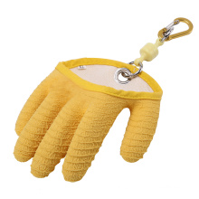 Anti-cut Puncture Resistant HPPE Knit Liner Wrinkle Latex Coated Outdoor Fishing Gloves